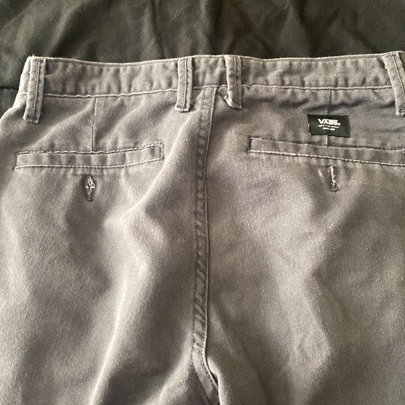 VANS dark gray flat front chinos 29 - Picture 4 of 5